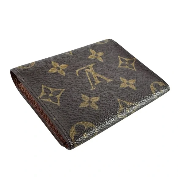 LOUIS VUITTON M62920 Enveloppe Cartes Visite Brown Monogram Made in Spain - Picture 7 of 13